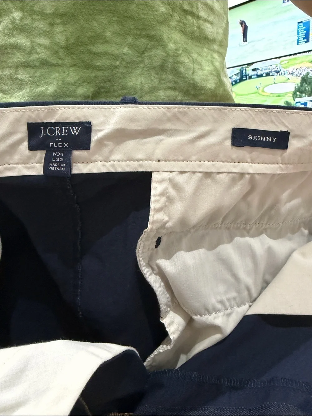J. Crew slim cut